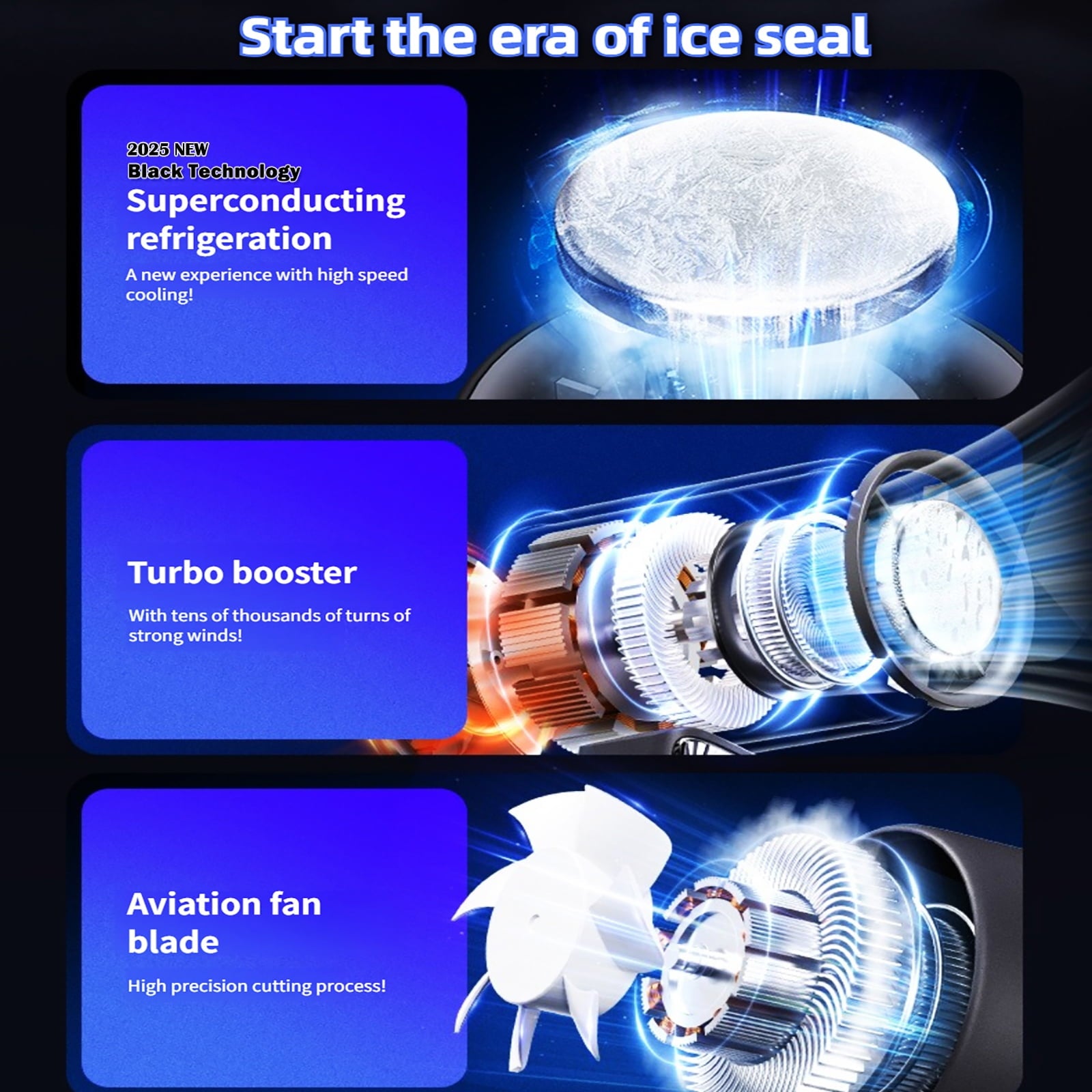 Juyafio Cutting-Edge Tech with 199 Speed Cooling Portable Small Fan&Handheld Fan,Foldable Desktop Fan,4000mAh, USB Rechargeable And Quiet Personal Fan For Home, Office, Travel & Outdoor Use (White)